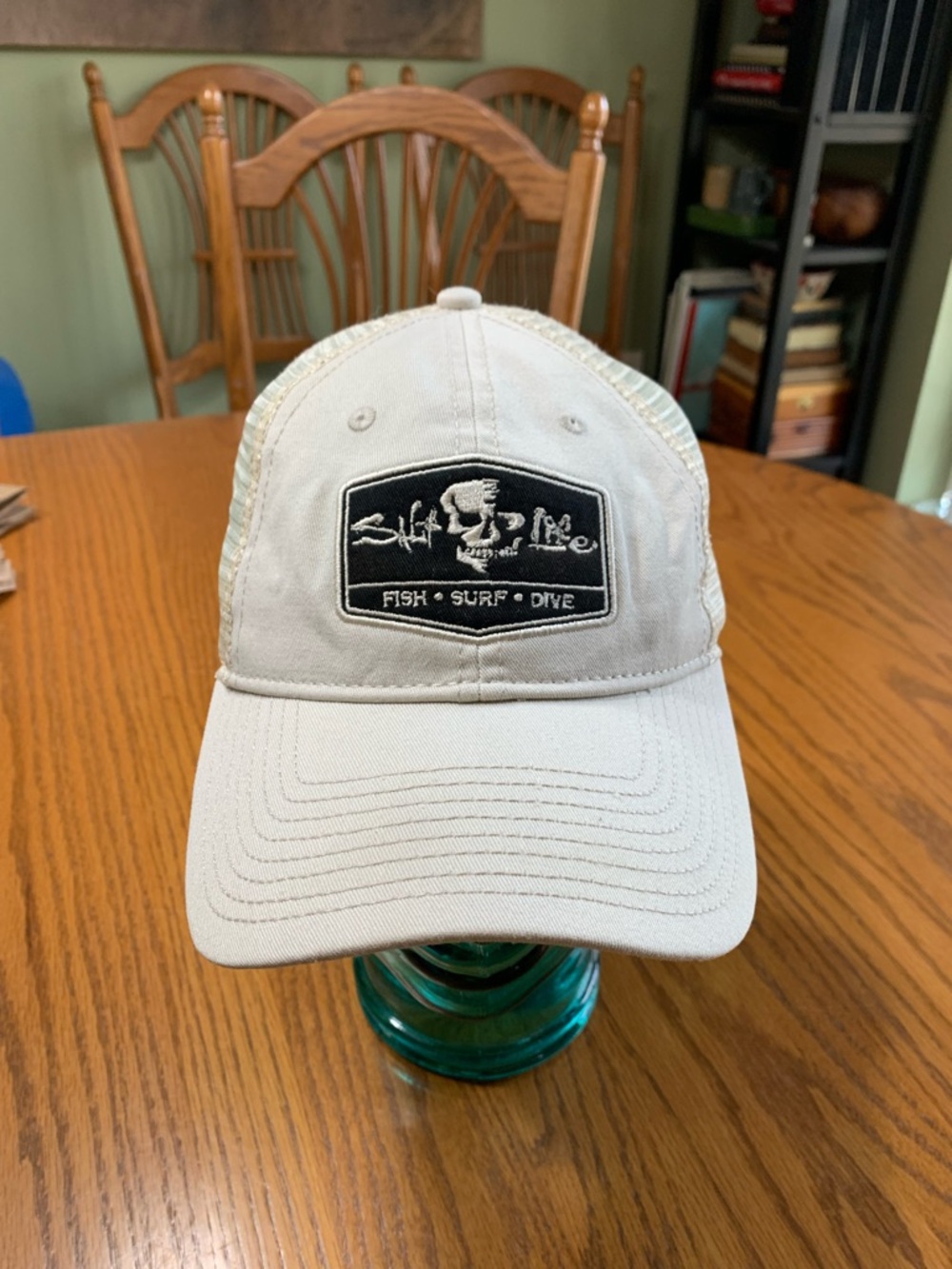 Salt Life trucker style ball cap.